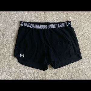 Black under armour shorts
